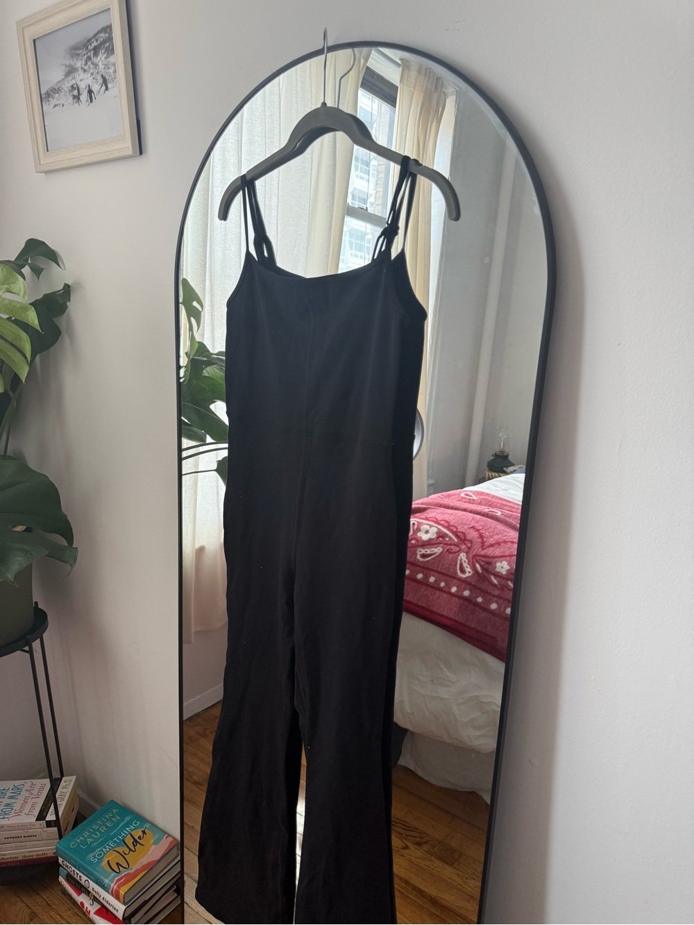 Aritzia Classic Black Wide-Leg Jumpsuit - Women's
